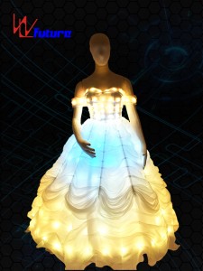 China Led Wedding Dress Light Up Prom Dresses Wl 056 Manufacturer